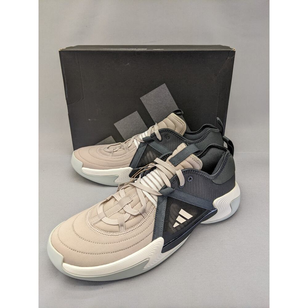 Adidas Women's Exhibit Select Sneaker, Wonder Beige/Off White/Carbon, 14